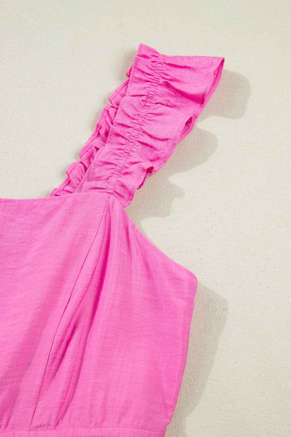 Ruffle trim maxi dress — additional view 9
