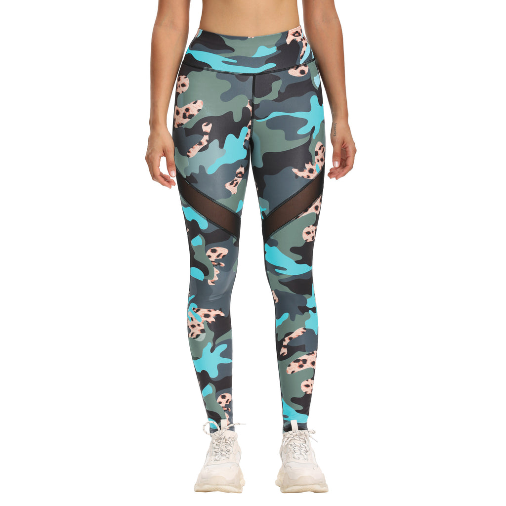 Women’s Camouflage Activewear Coordinates, front product view