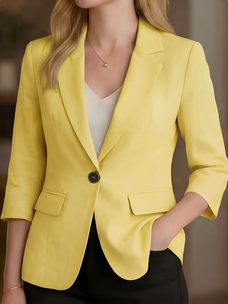 Elegant casual blazer, alternate view