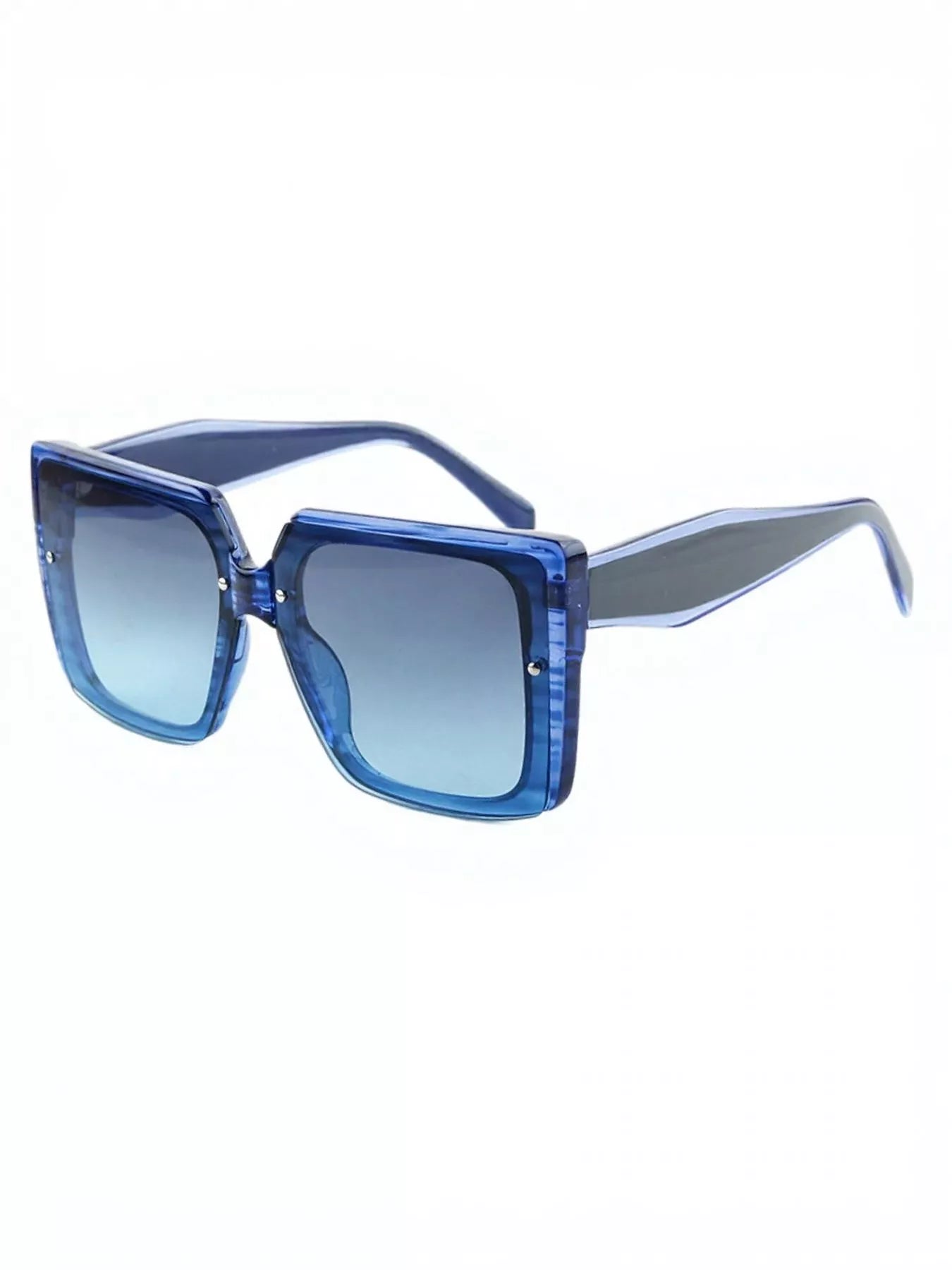 Oversized gradient square sunglasses — additional view 5