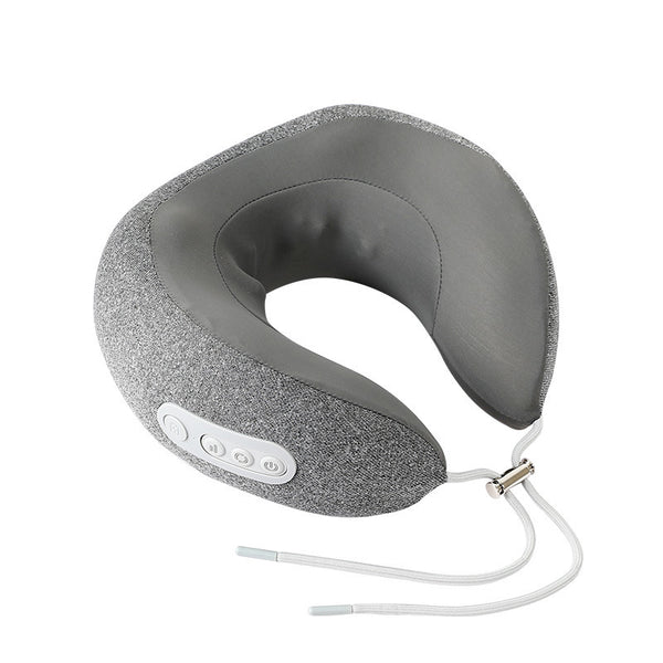 U-shaped massage pillow shown on white background