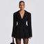 Polo Collar Skirt Suit for Women, angled product view