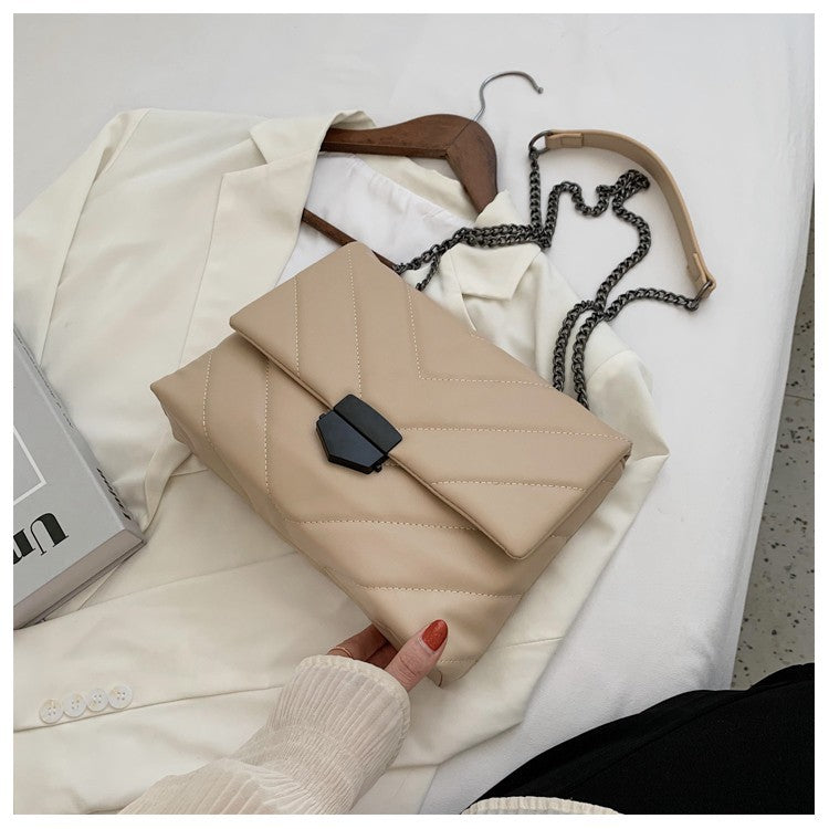 Embroidered PU Leather Crossbody Bag for Women, close-up product view