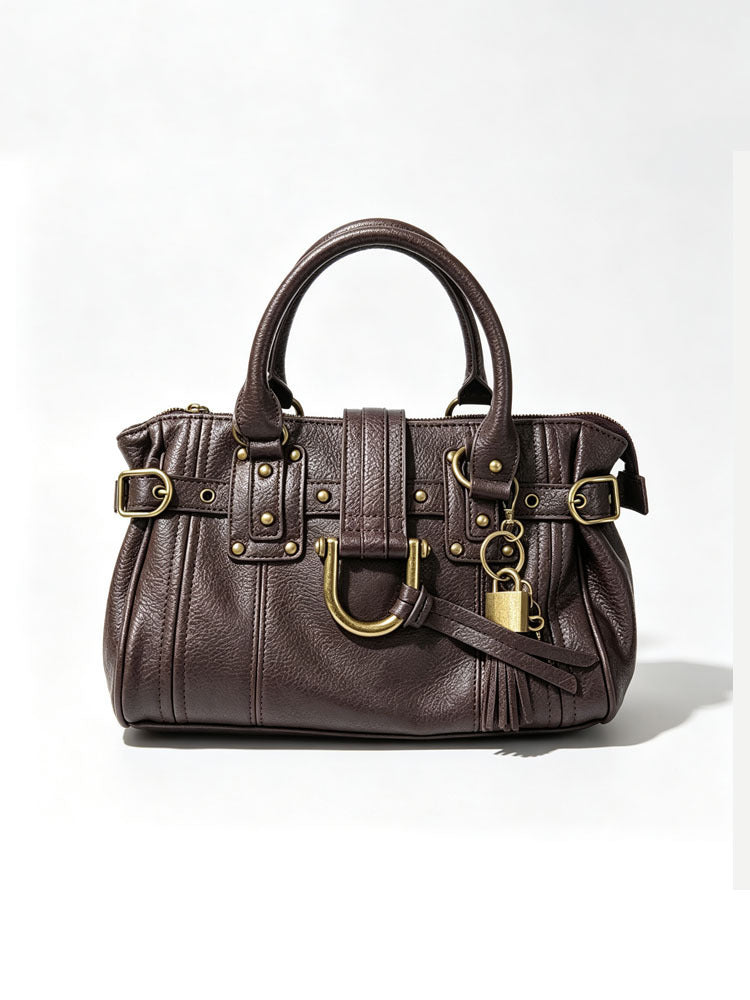 Retro PU Crossbody Bag, front product view