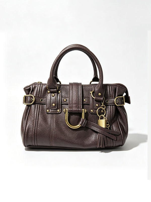 Retro PU Crossbody Bag, front product view
