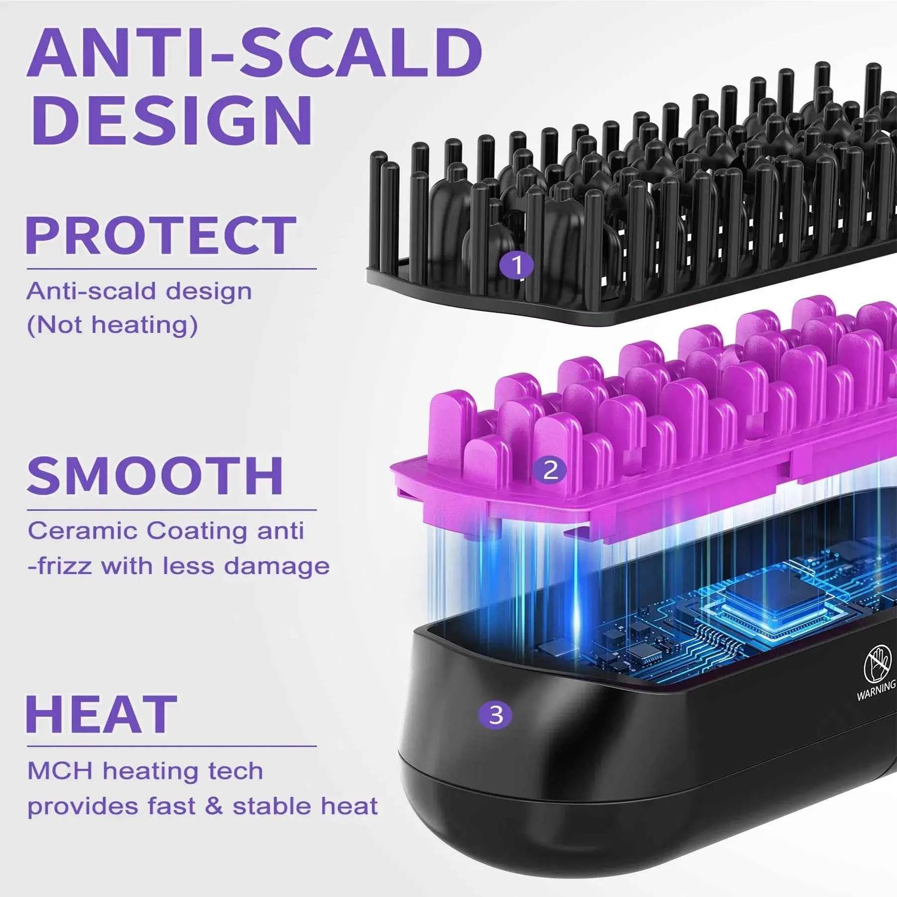 Steam hair straightener — additional view 6