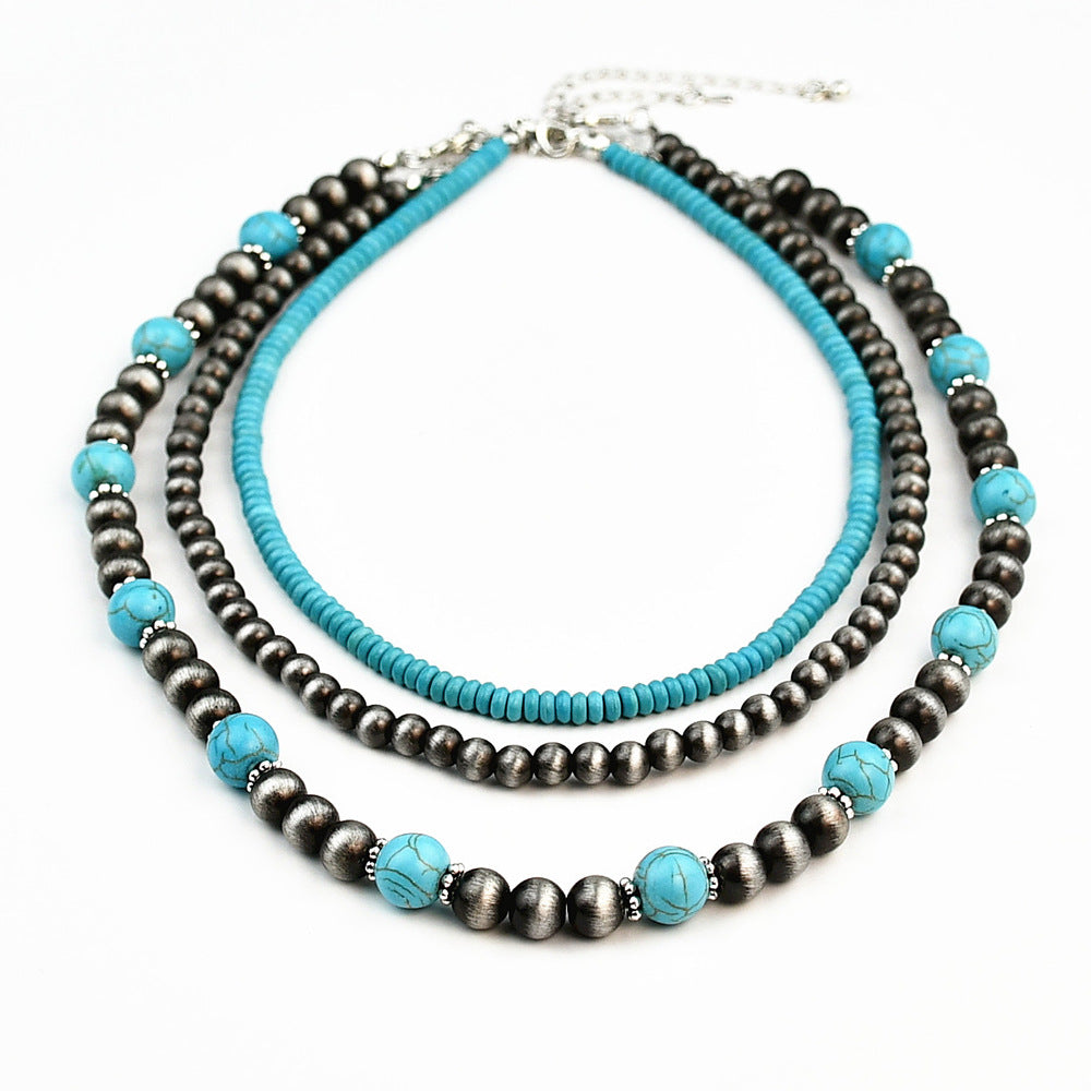Product detail photo of Turquoise Style Necklace, turquoise style necklace