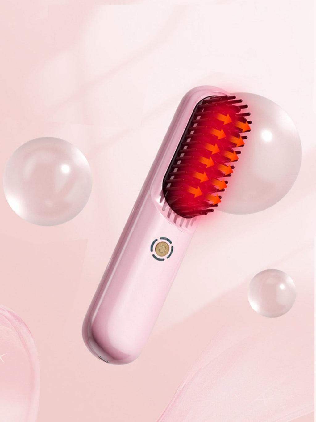 Portable heated straightening comb — additional view 3