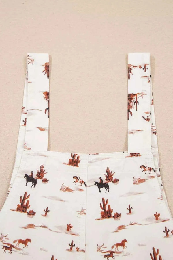 Western print jumpsuit — additional view 10