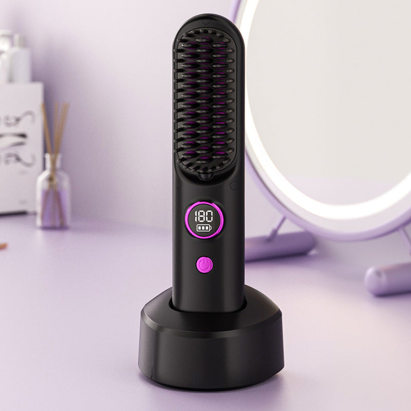 Cordless 2-in-1 Straightening and Curling Comb, product view 9