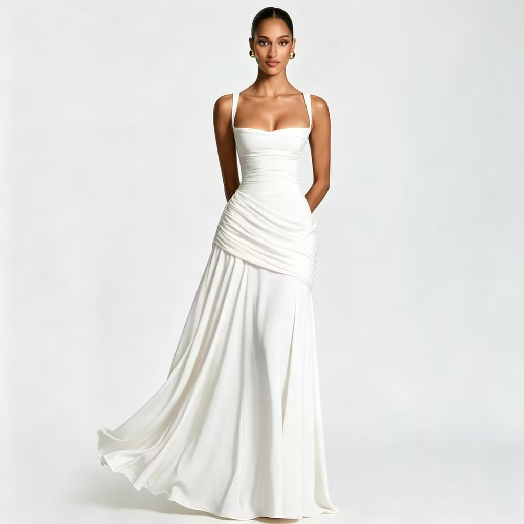 Flattering Sleeveless Slip Dress