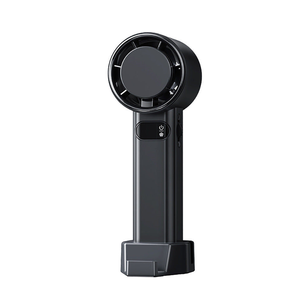 Rechargeable Handheld Cooling Fan, side product view