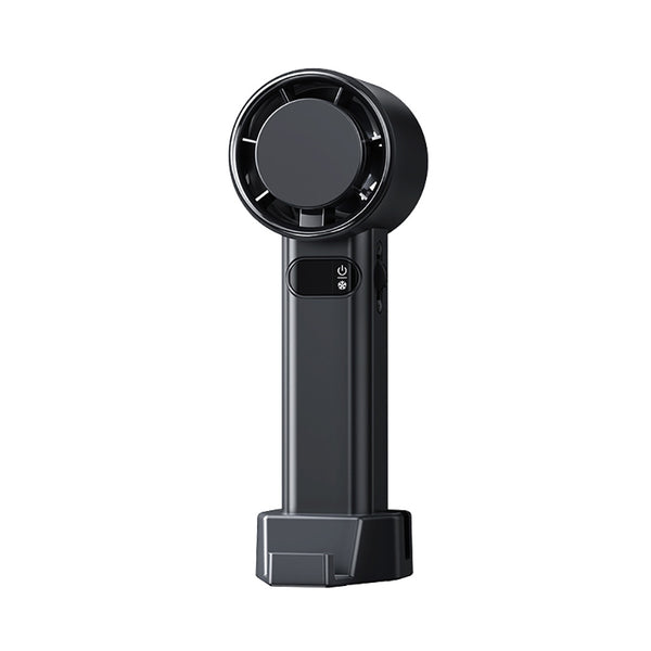 Rechargeable Handheld Cooling Fan, side product view