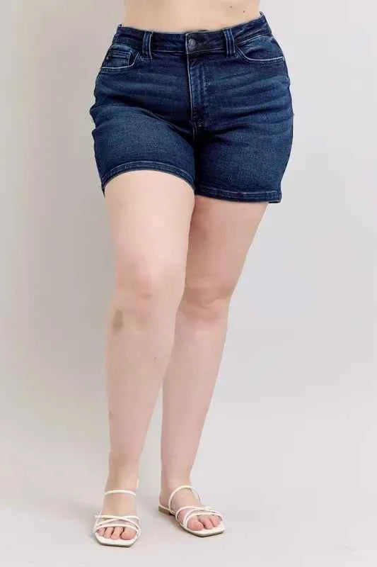 High-rise back flap pocket shorts — additional view 12