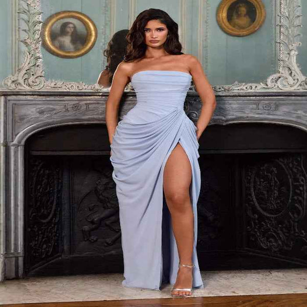 Asymmetrical off-shoulder bodycon dress — additional view 2
