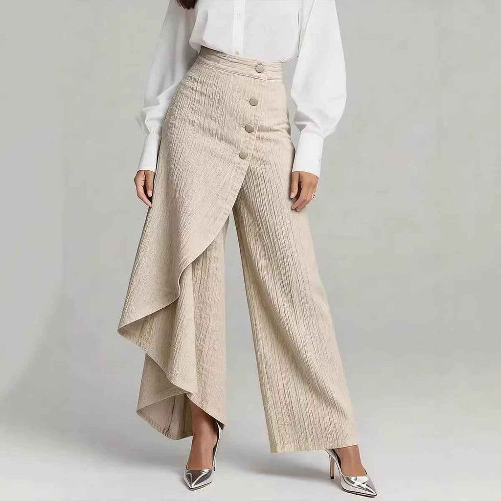 Wide-leg casual pants — additional view 4