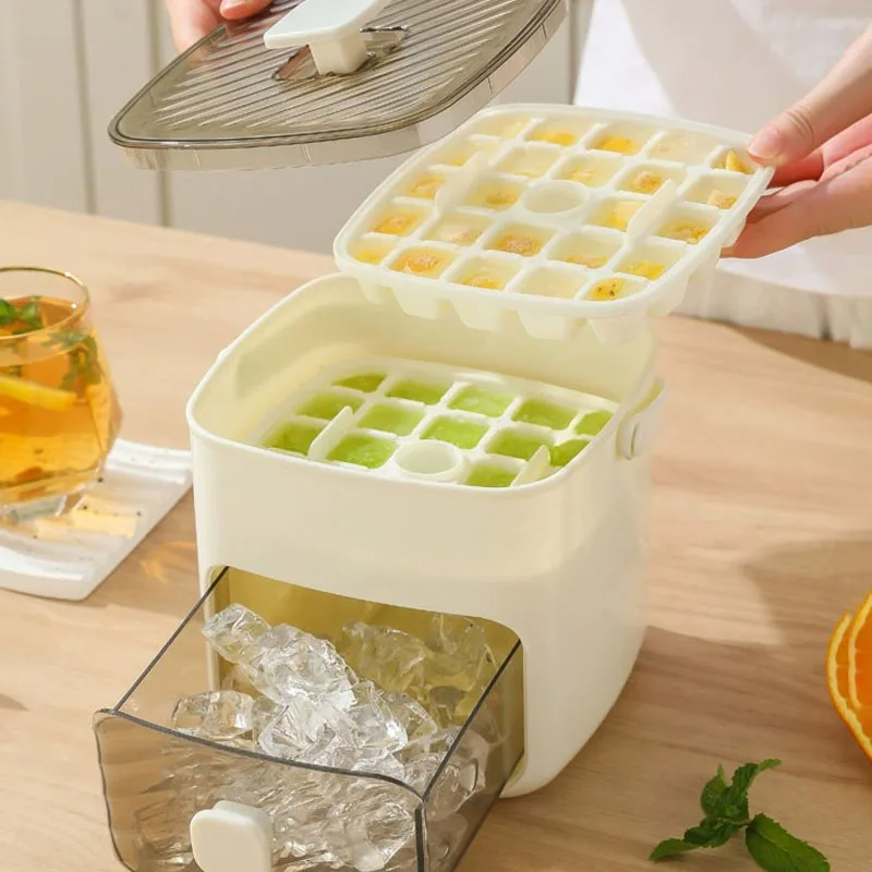 48 Grid Ice Cube Mold Reusable Ice Maker Secondary image