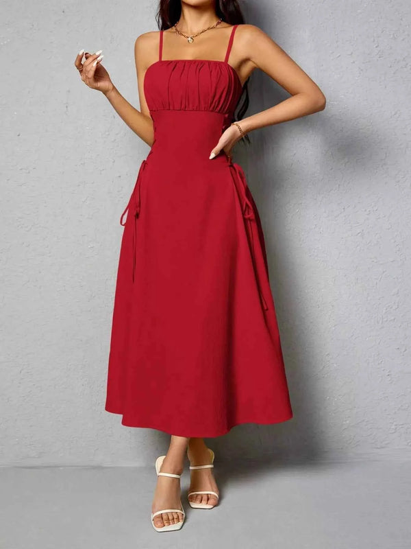 Lace-up cami dress — additional view 12