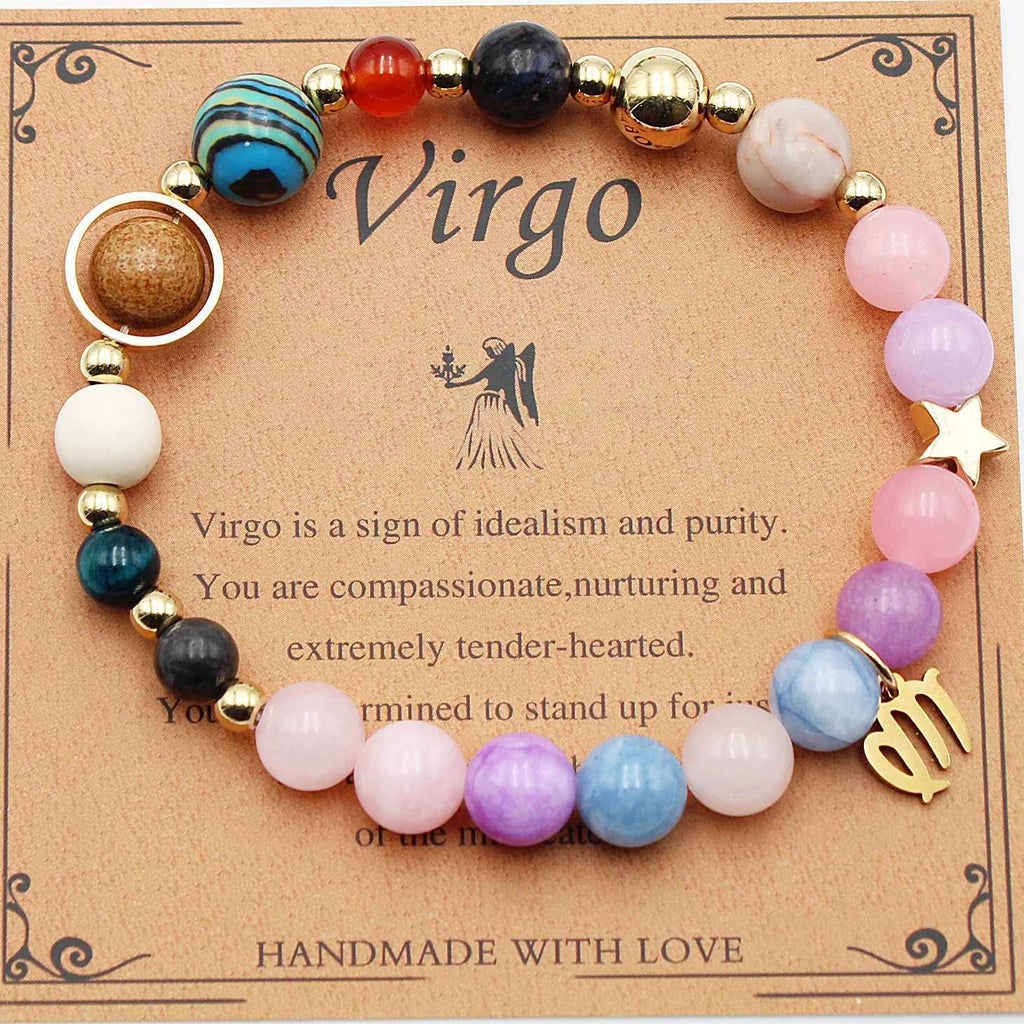 Eight planets beaded bracelet — additional view 2
