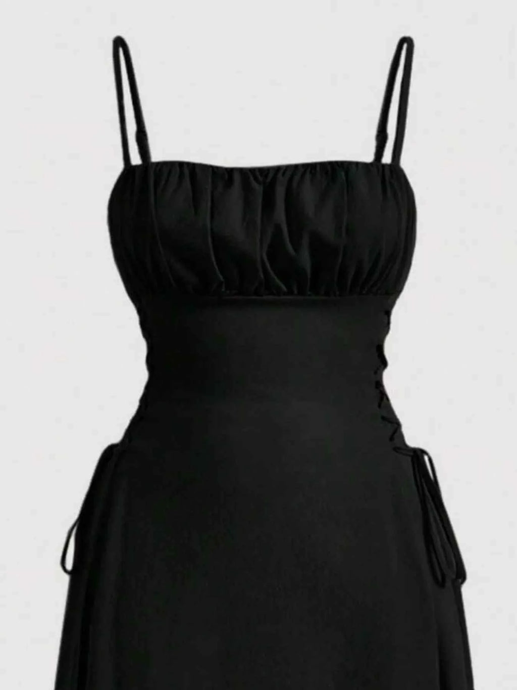 Trendy Crisscross Cami Dress-Casual Dresses-Splashis-Splashis