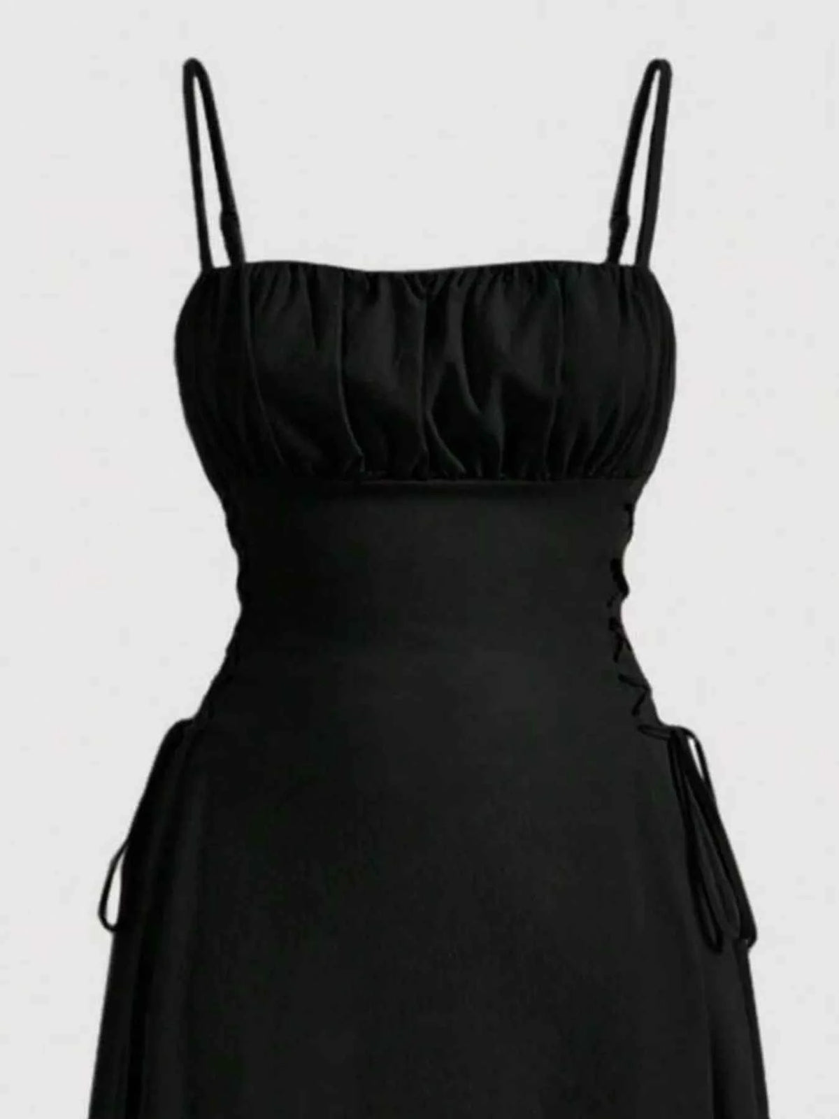 Stylish Lace-Up Cami Dress — product detail view 21