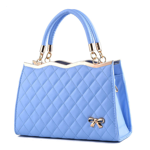 PU Leather Crossbody Bag with Bow Detail, product view 7