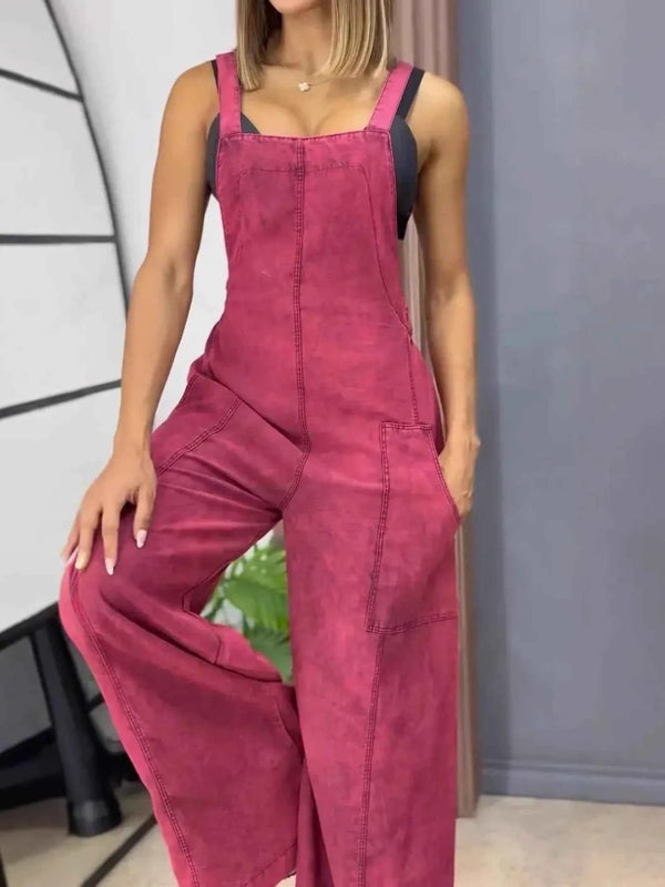 Plus size denim overalls — additional view 10