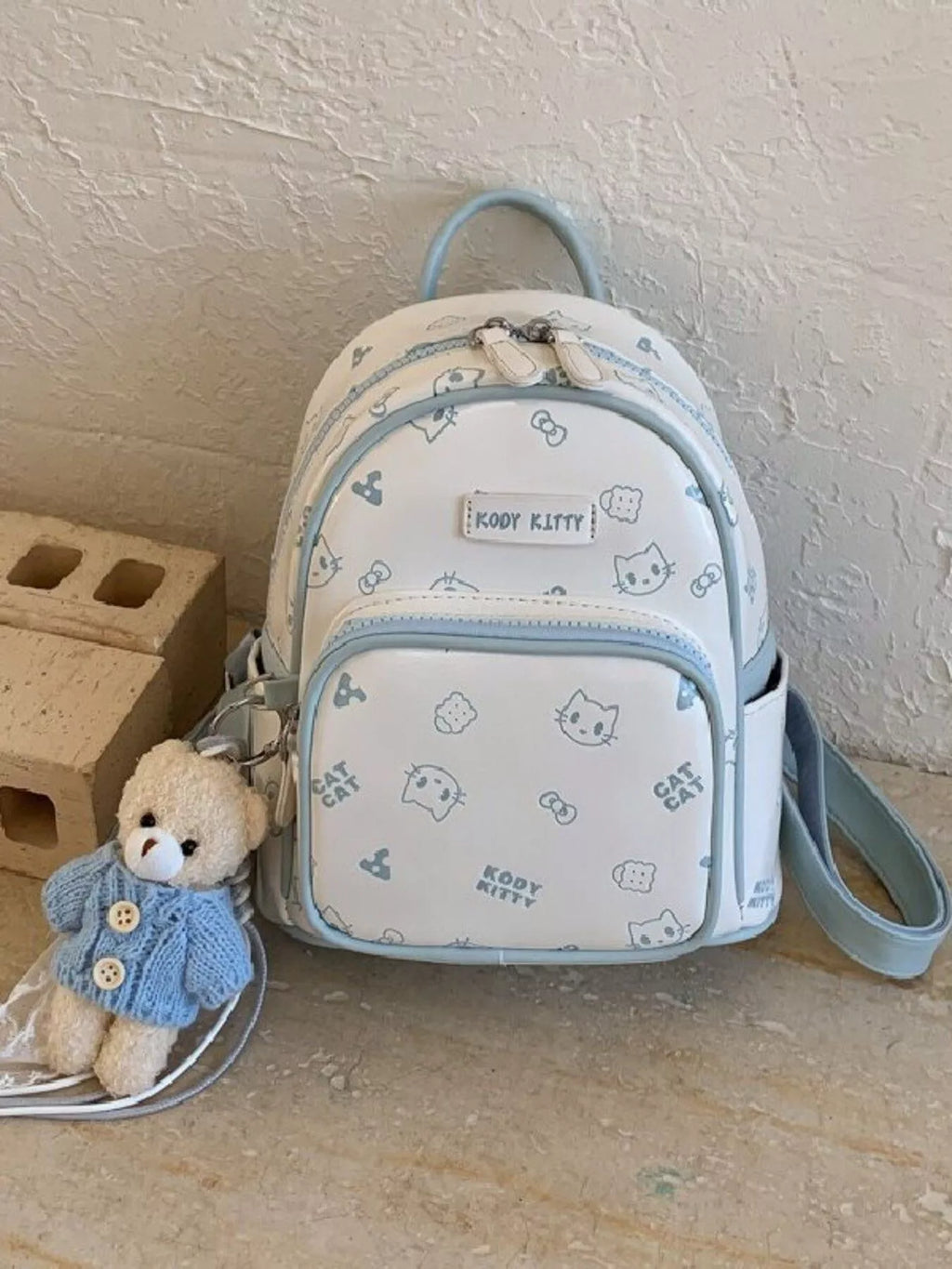 Mini Cartoon Pattern Backpack — product image 2