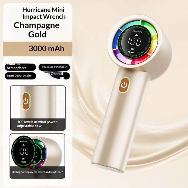 G80 USB Brushless Handheld Fan, front product view
