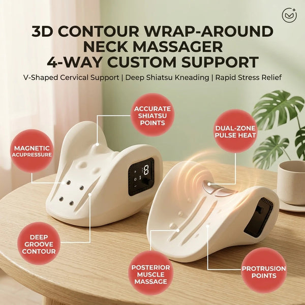 Massage pillow butterfly shape design detail