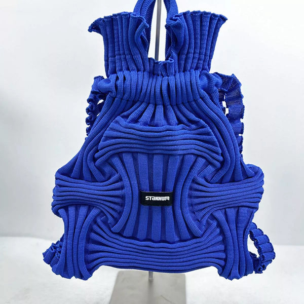 Textured knit backpack — additional view 5