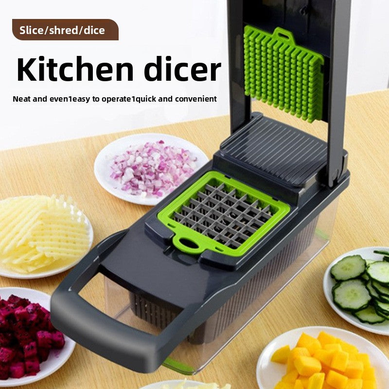16-Piece Multifunctional Vegetable Chopper product photo