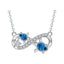Product detail photo of Infinite Symbol Turtle Pendant Necklace For Women