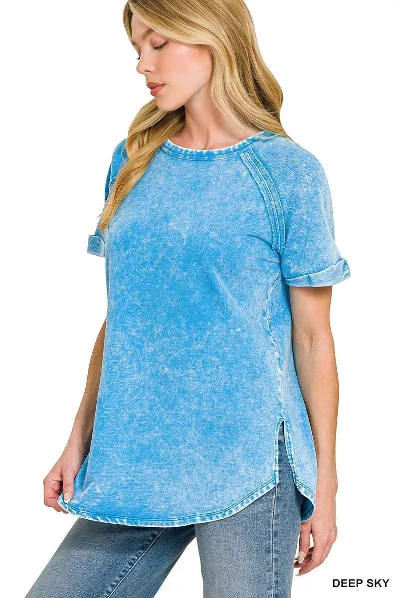 Cozy french terry top — additional view 2