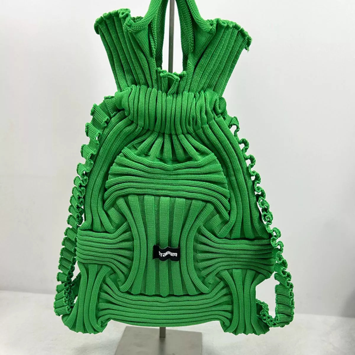 Textured knit backpack — additional view 4