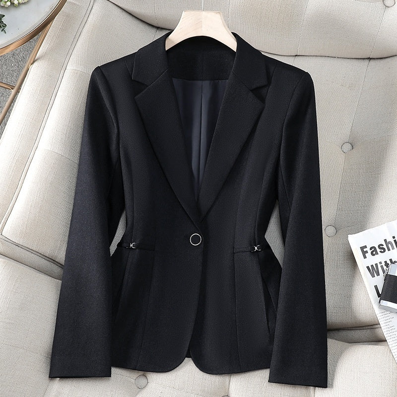 Slim-Fit Petite Blazer for Women, angled product view