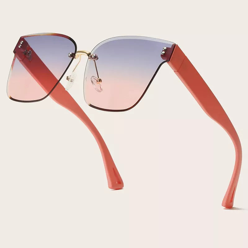 Rimless Tinted Lens Sunglasses — product image 4