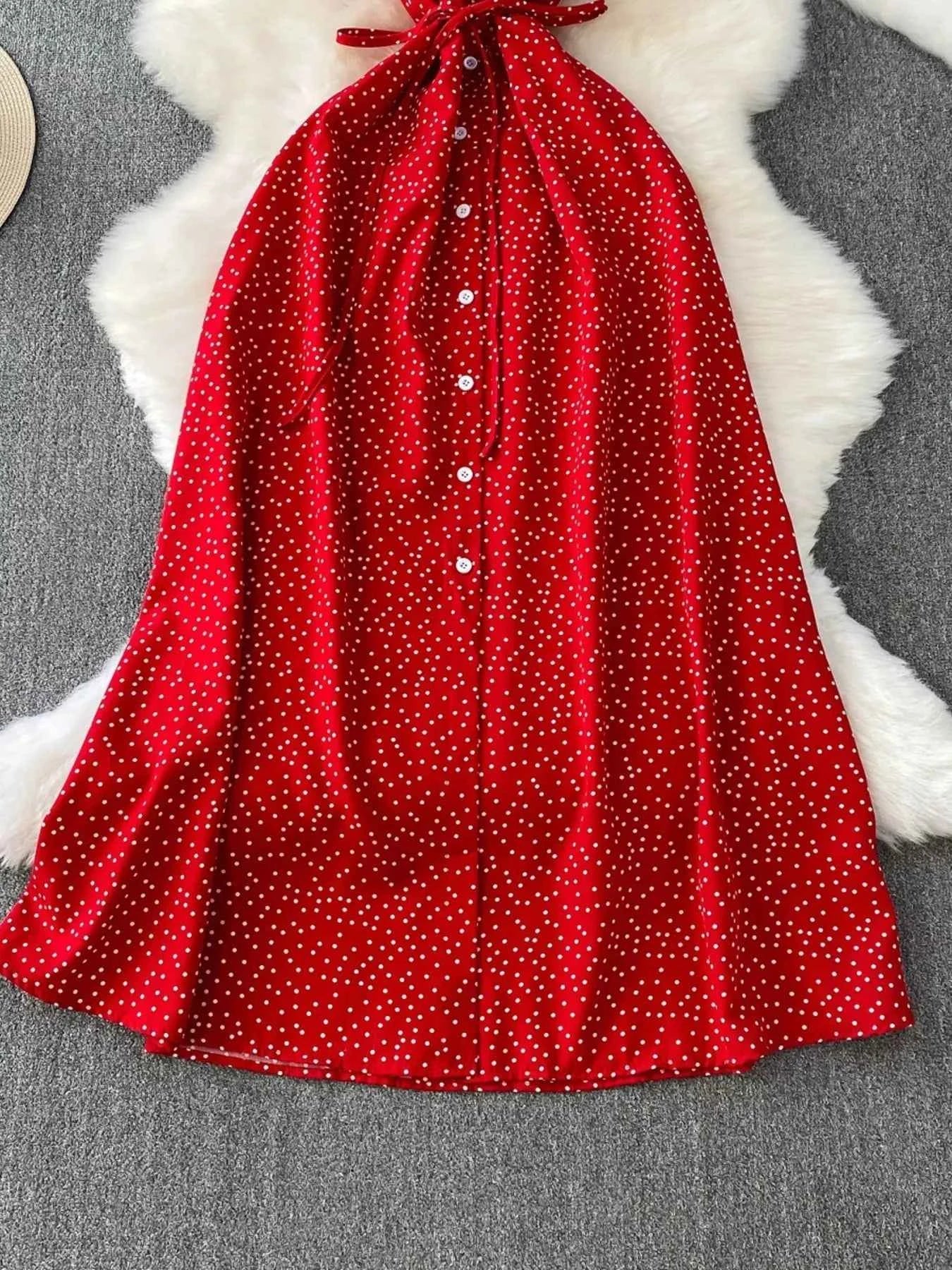 Vintage polka dot dress — additional view 11