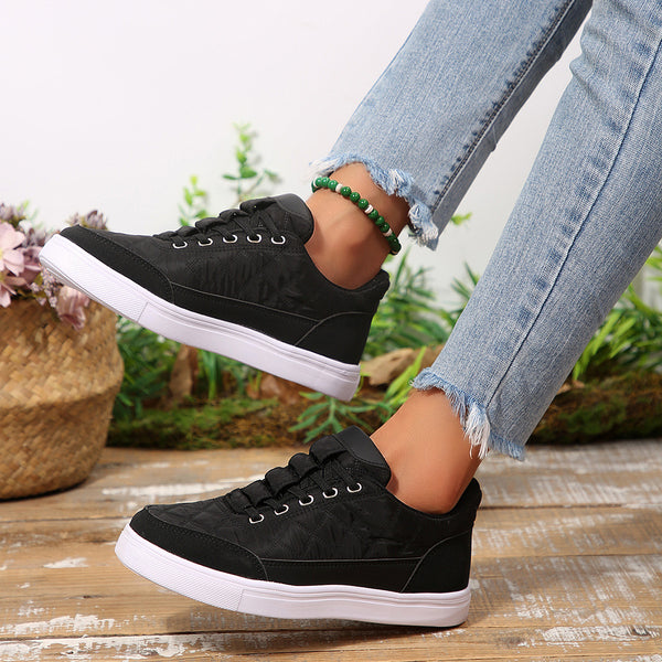 Suede-look sneakers EVA outsole detail