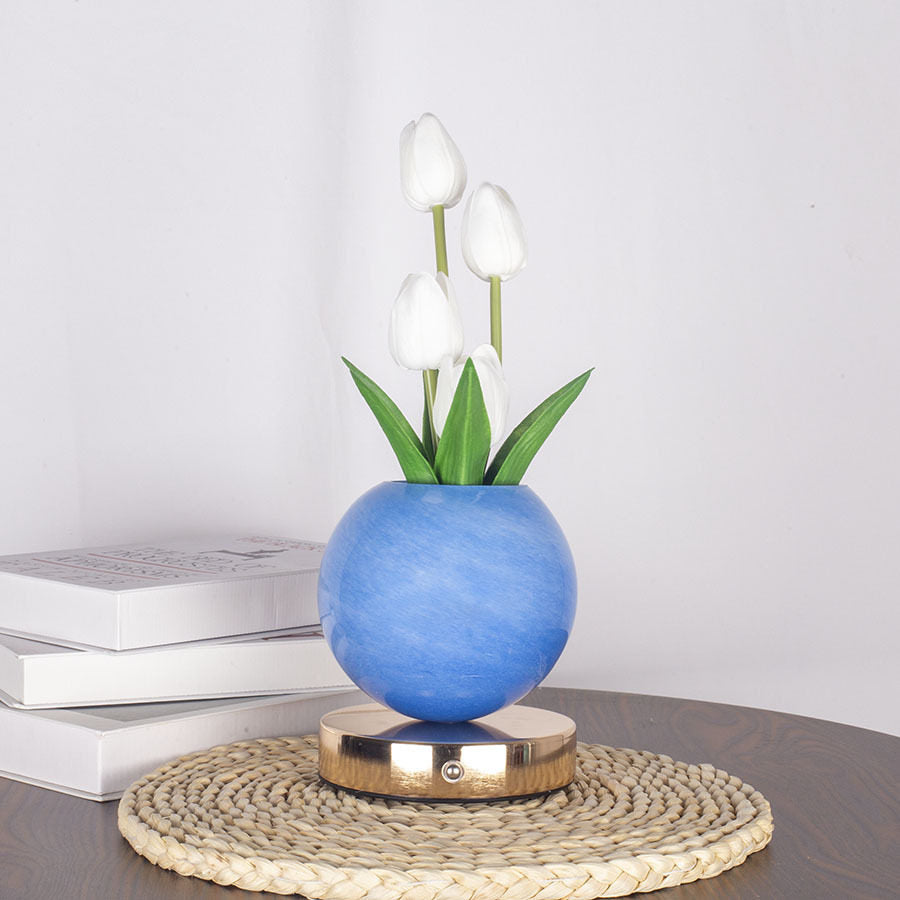Tulip Artificial Flower Table Lamp with USB Charging view 8