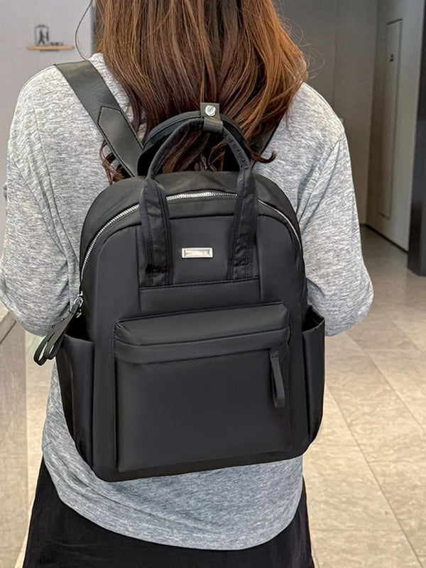 Adjustable PU Leather Backpack — product image 3