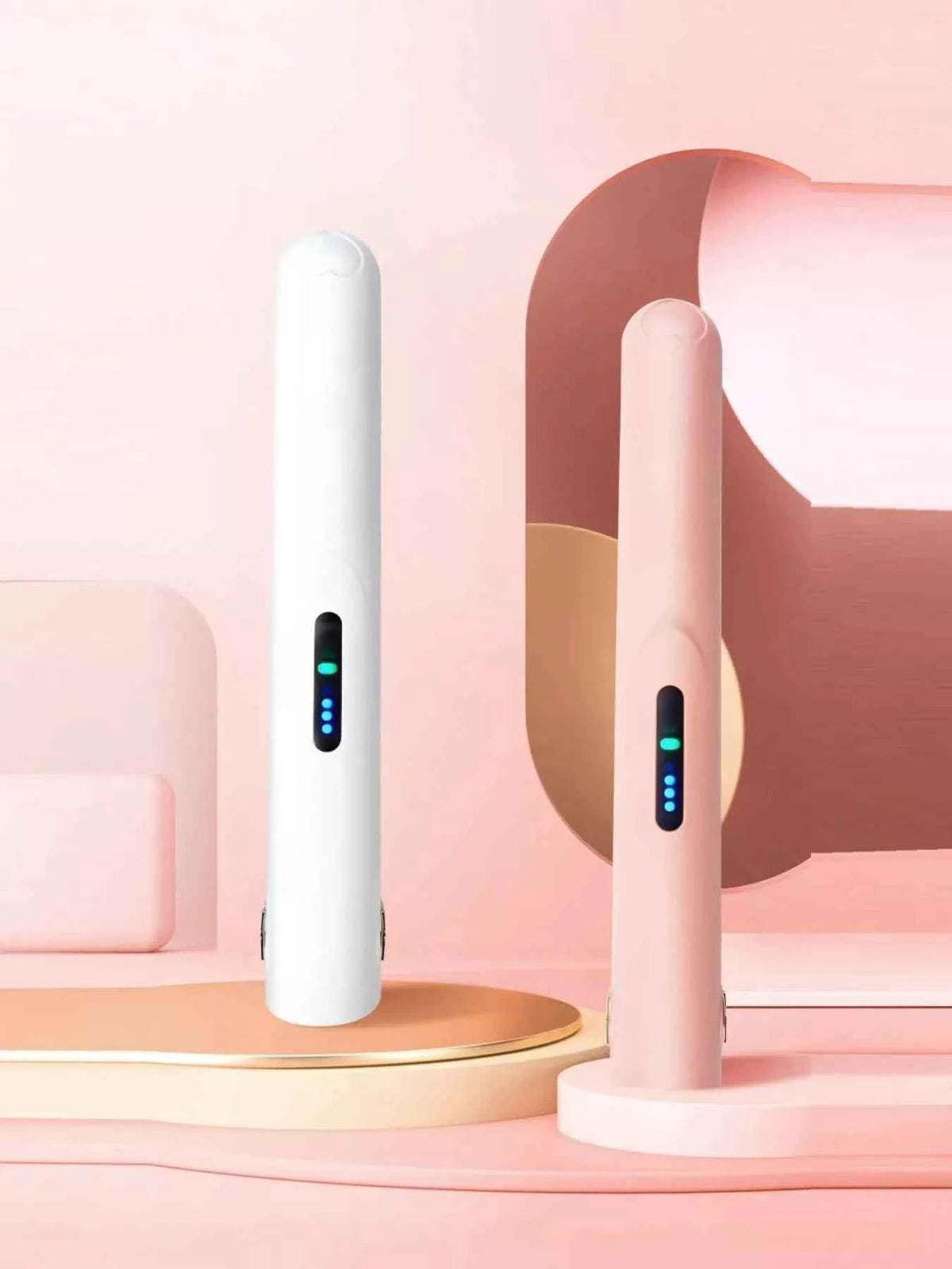 Cordless Rechargeable Hair Straightener, close-up product view