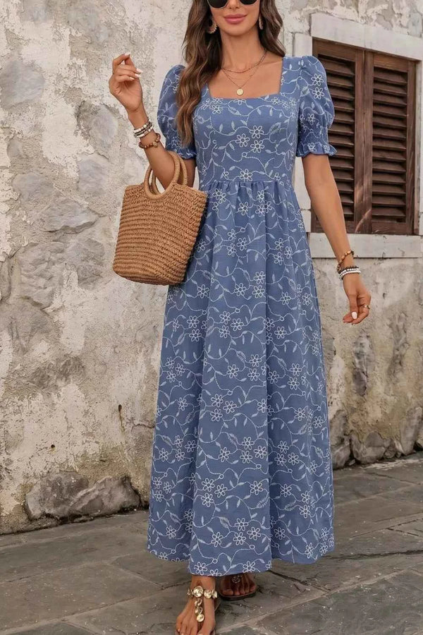 Square neck maxi dress — additional view 2