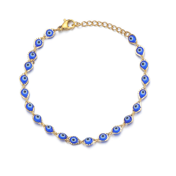 Product detail photo of Stainless Steel Acrylic Eye Bracelet, stainless steel acrylic eye bracelet
