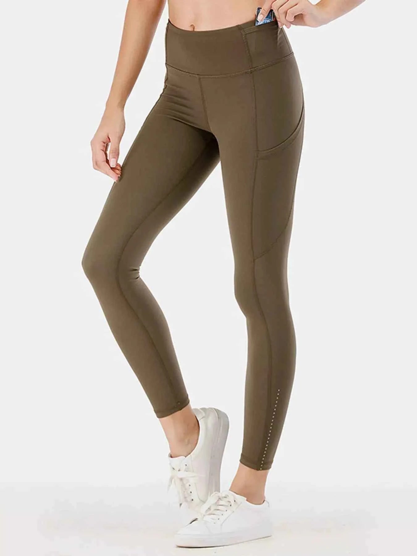 Plus size high-waisted leggings — additional view 3