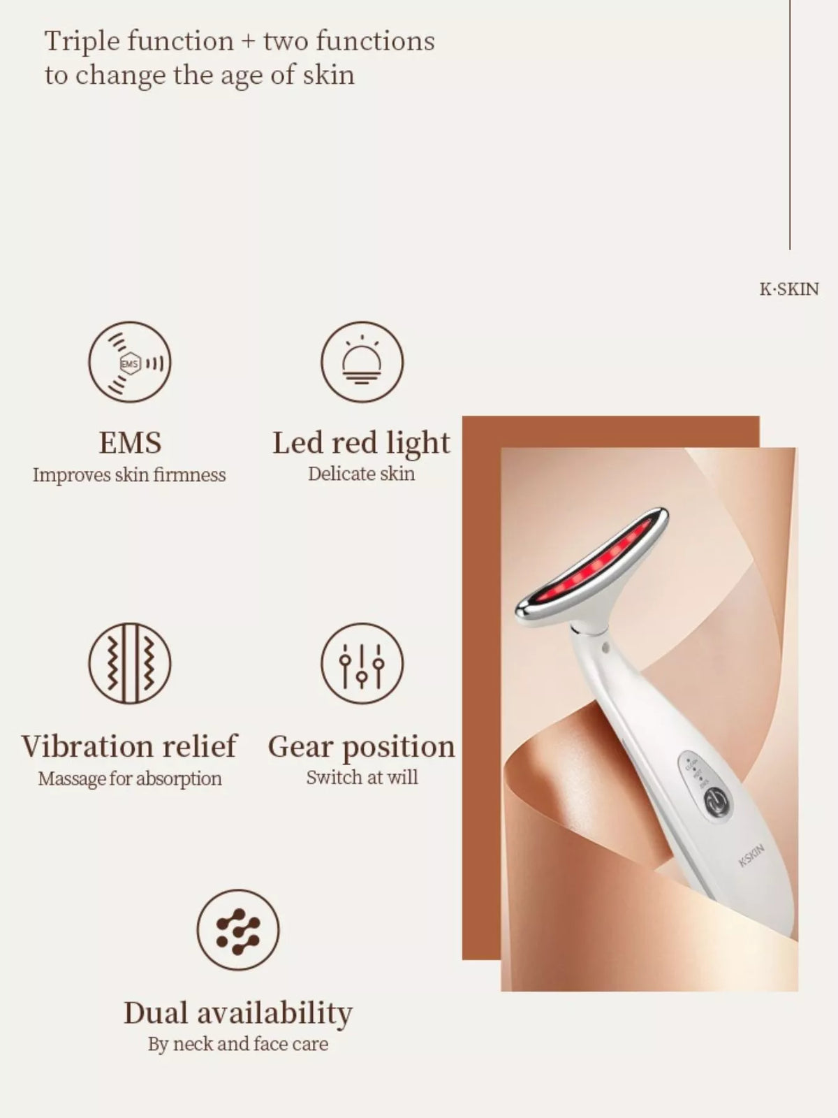 Facial Massager Beauty Device, product view 11