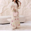 Product detail photo of Printed Lantern Sleeve Tassel Dress, everyday style, printed lantern sleeve tassel dress