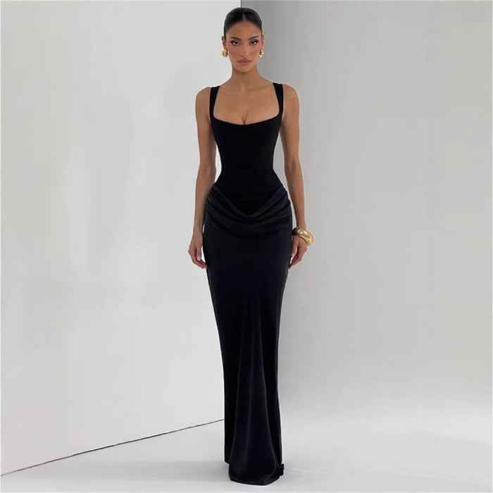 Off-shoulder fishtail dress — additional view 3