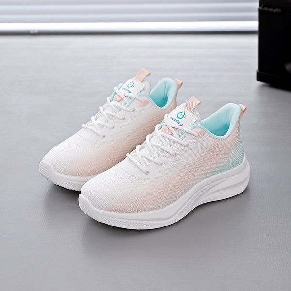 Women's Breathable Knit Sports Sneakers-Splashis, alternate view 4