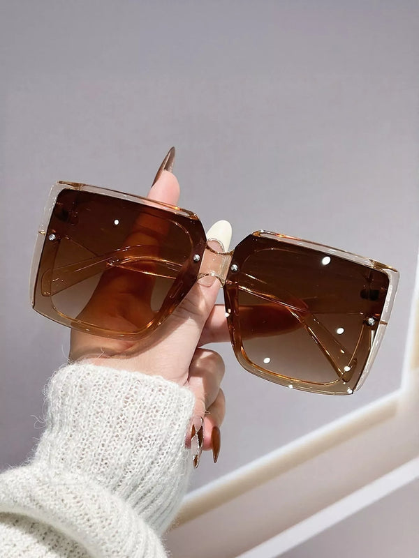 Oversized gradient square sunglasses — additional view 6